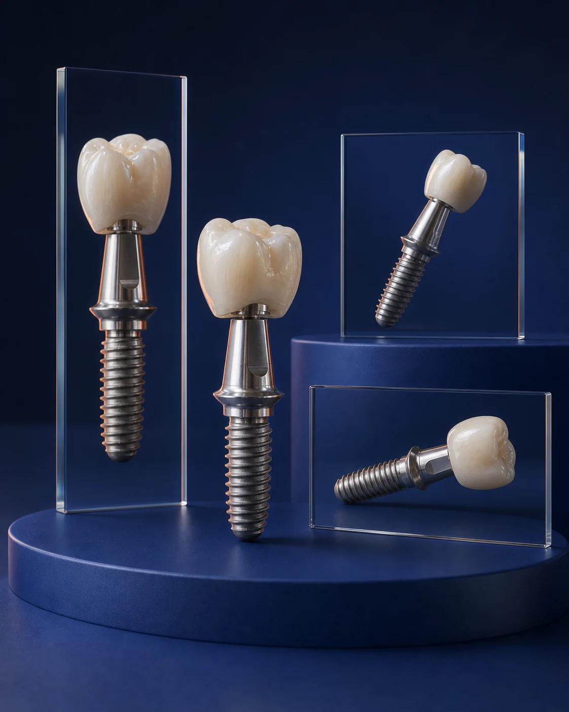 Dental product render adapted to multiple campaign formats